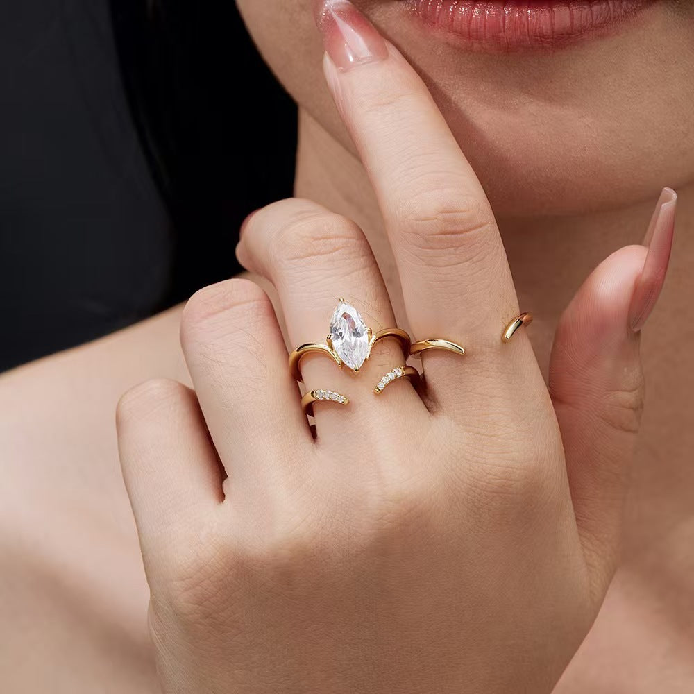 Anello Oro “Goccia Reale