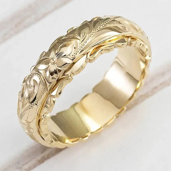 Anello Oro “Fiore Antico”
